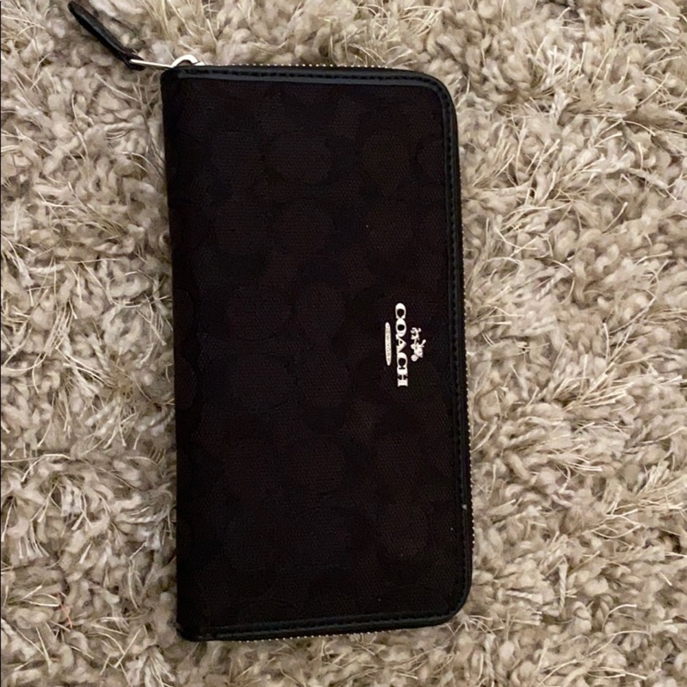 Black Coach wallet